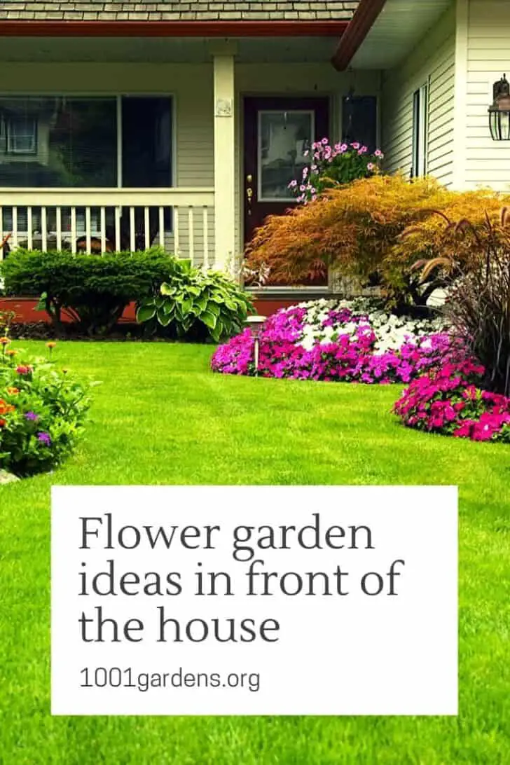 Flower garden ideas in front of the house 19 - landscaping